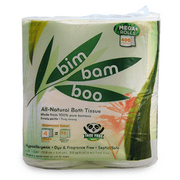 Bim Bam Boo Toilet Paper, 4 Mega+ Rolls