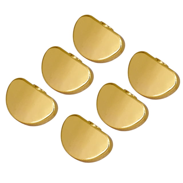 Clavijas de Afinación de Guitarra Sunnimix 6 Piezas Dorado con Tornillos