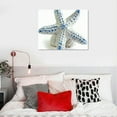 thumbnail image 4 of Nawypu  Coastal Starfish Wall Art Decor Wood, Wide, Blue Whitewash, 4 of 4