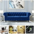 thumbnail image 6 of 12 Feet Twin Extension Cord Power Strip, 6 Feet on Each Side, Flat Head Outlet Plug,6 Polarized Outlets with Safety Cover, Double Extension Cord Splitter for Indoor Use, ETL Listed, 6 of 6