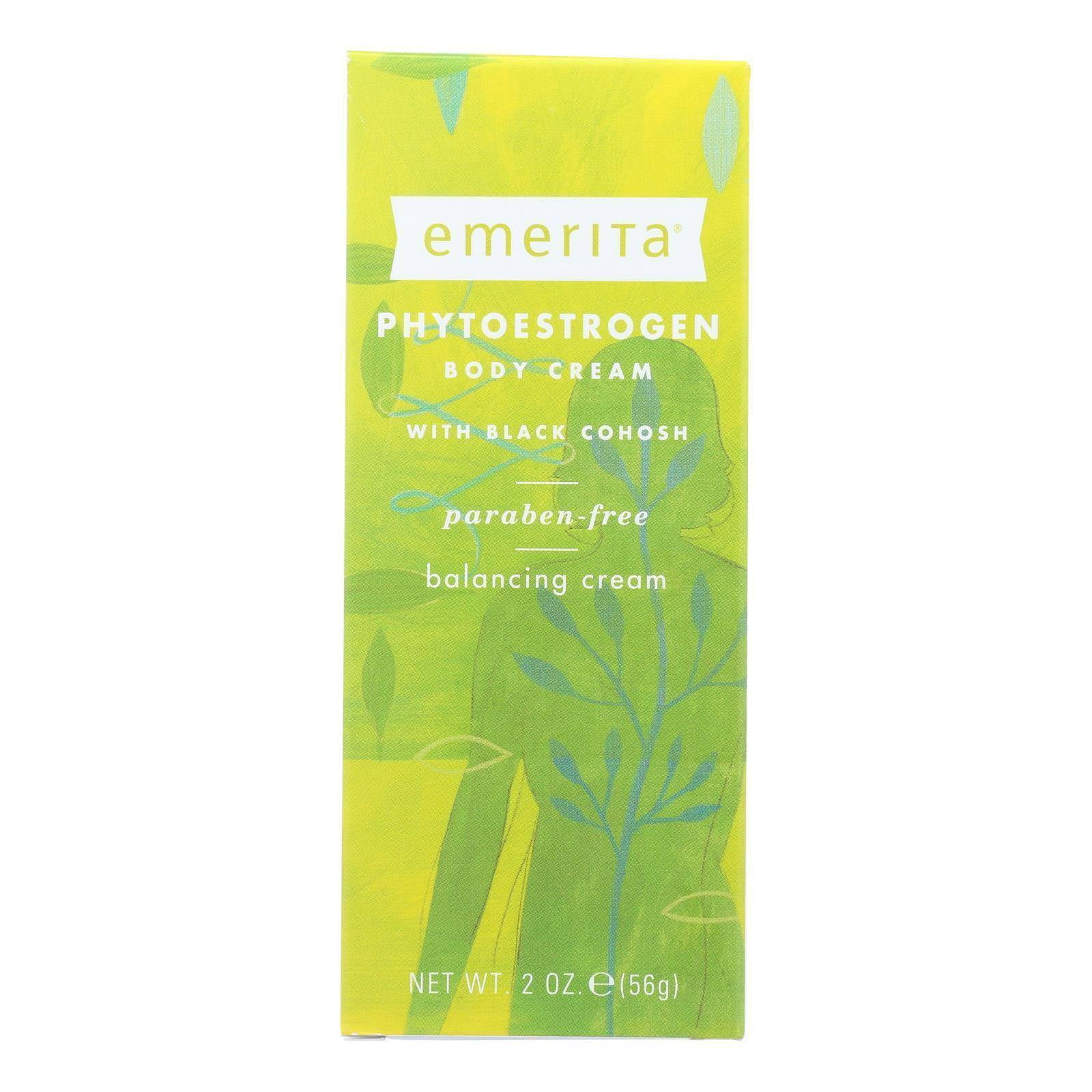 Emerita Phytoestrogen Body Cream 2 oz