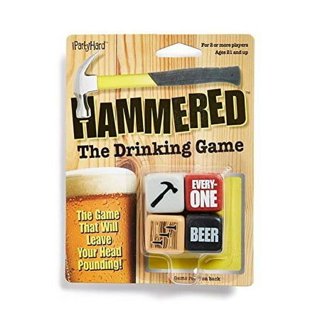 Game - Hammered - Dice Drinking Game New Licensed 00694