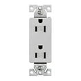 thumbnail image 1 of EATON TR1107SG-SP-L Designer Duplex Receptacle, Silver Granite, 1 of 6