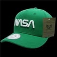 thumbnail image 1 of Rapid Dominance NAS5-WO-KEL Worm NASA Deluxe Cap, Kelly - One Size, 1 of 3