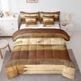 thumbnail image 1 of YST Western Bed In A Bag 7 Piece Rustic Farmhouse Comforter Set, King, 1 of 5