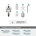 thumbnail image 6 of Amerock Mulholland Chrome Single Prong Robe Hook, 6 of 9