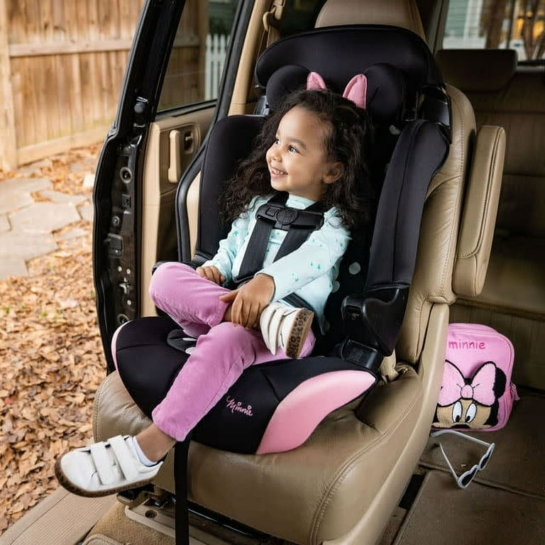 Pink minnie clearance mouse car seat