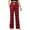 Red, variant on Womens Pajama Pants Christmas Plaid Summer Casual Loose Drawstring Elastic High Waist Comfy Trousers Straight Leg Long Pajama Pants for Women