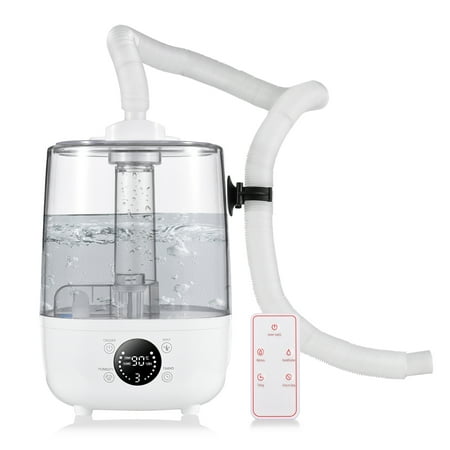 

4L Humidifiers for Bedroom Air Humidifiers Aroma Diffuser Touch Control Buttons with LCD Screen Remote Control Extra Long Hose Nozzle Ultra Quiet Timer