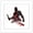 White Framed Version, variant on Gallery Pops Marvel Comics Daredevil - Billy Club Action Graphic Wall Art, Unframed Version, 12" x 12"
