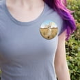 thumbnail image 2 of Fennec Fox Pinback Button Pin, 2 of 4