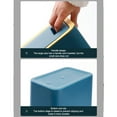 thumbnail image 3 of Bote de basura de cocina Wosthever rectangular gran capacidad Negro, 3 of 6