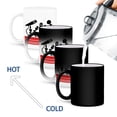 thumbnail image 4 of 3drose, 5 Black Microphones on White, 11oz Magic Transforming Mug, 4 of 7
