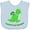 AE-Light Blue, variant on Inktastic Daddy's Lil' Dragon Cute Green Dragon Boys or Girls Baby Bib