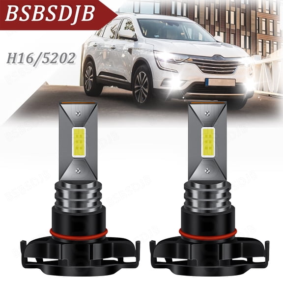 For Chevy Traverse 2018 2019 2020 LED Fog Driving Light 6000K White Bulbs