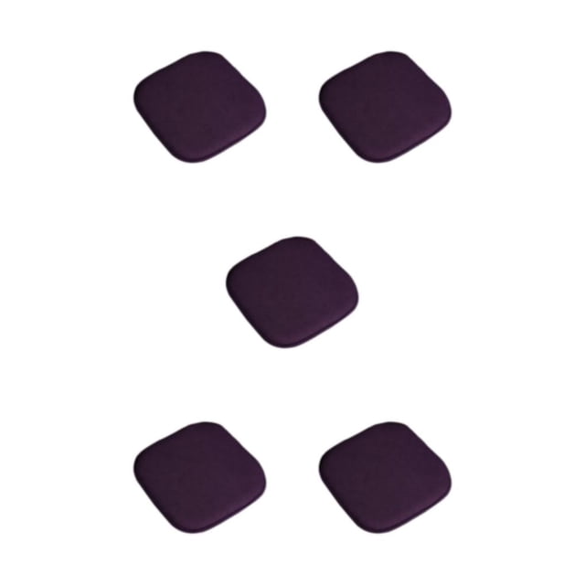 Wosthever Cojines De Silla Con Algodón Con Memoria Para Una Experiencia De Sentado Mejorada Cojín De Silla De Algodón Con Memoria Morado-B Type2 NO2