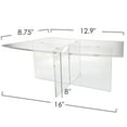 thumbnail image 2 of OnDisplay Cross Tier Acrylic Display Rack/Stand - Clear Food Display Stage (8" Height), 2 of 7