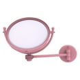 thumbnail image 6 of Allied Brass WM-5D/4X-BKM 8 Inch Wall Mounted Make-Up Mirror 4X Magnification, Matte Black, 6 of 11