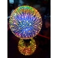 thumbnail image 2 of LINLIN 2 Pcs 3D Fireworks Decorative Light Bulb, E27 Base, 4W, AC85-220V, Shiny Decor for Home, Bedroom, Party, 2 of 8
