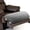 Gray, variant on Recliner Foot Pillow Cushion High Resilience Sherpa Memory Foam Bolster Sleeping Rest Multipurpose Half Roll Leg Pillow Suitable for Bed Chair Sofa Headrest Back Lumbar Leg Support