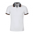 thumbnail image 2 of Men's 200g Mercerized Silk Cotton Lapel POLO Shirt, 2 of 10