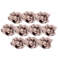 thumbnail image 2 of 10 Cabezas De Flores De Camelia Para Accesorios Para El Cabello DIY 4,5 Cm Café Sunnimix Cabeza de la flor del camelia, 2 of 8