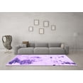 thumbnail image 3 of Ahgly Company Indoor Square Abstract Purple Modern Area Rugs, 6' Square, 3 of 4