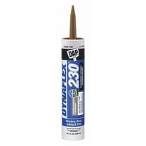 DAP Cedar Tan Caulk, Acrylic, 10.1 oz Cartridge - 18412