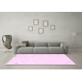 thumbnail image 3 of Ahgly Company Indoor Rectangle Solid Pink Modern Area Rugs, 8' x 10', 3 of 4