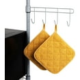 thumbnail image 3 of Sleek 3-Tier Microwave Rack with Storage, Metal Kitchen Shelf, Silver, 21.25L x 13.5W x 49.5H, 3 of 6