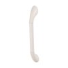 HealthSmart庐 Contoured Bathroom Safety Grab Bar, 24"H x 2"W x 3"D, White