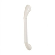 HealthSmart® Contoured Bathroom Safety Grab Bar, 24"H x 2"W x 3"D, White