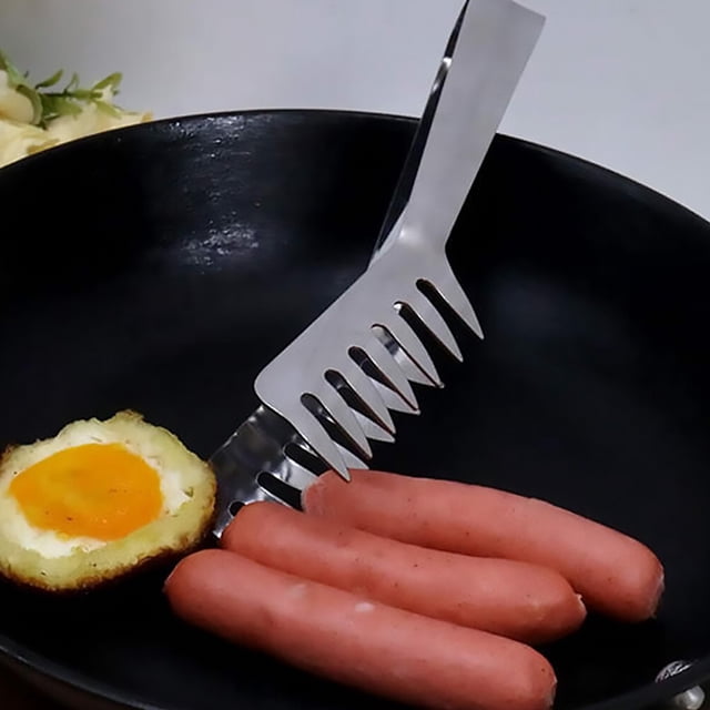 unbranded 2Ud Pinzas Para Pasta En Acero Inoxidable Para Uso En Cocina Hogar Y Eventos