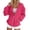 PK2, variant on Women's Hooded Sweatshirt for Everyday Wear with Velvet-Luxe Casual Fit Cozy Winter Hoodie Outerwear for Women Purple M