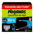 thumbnail image 2 of Ninjamas Boys Bedwetting Nighttime Underwear, Size L (64-95+ lbs), 2 of 26
