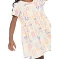 thumbnail image 3 of Lilo & Stitch Toddler Girl Allover Print Dress with Short Sleeves, Sizes 12M-5T, 3 of 6
