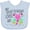 AE-Light Blue, variant on Inktastic My Great Grandma Loves Me Cute Dragonfly Boys or Girls Baby Bib