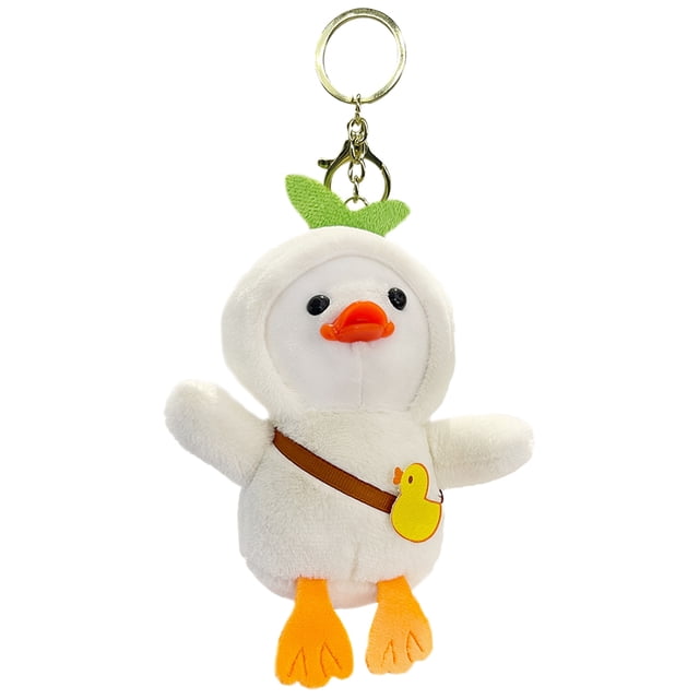 Bolso Accesorios para Llaves Coche Llavero Pato Dibujos Animados Likrtyny