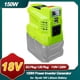 thumbnail image 1 of Para Generador Inversor con Motor Ryobi de 150 Vatios para Batería Ryobi de 18 V, Salida de CA de 110 V/120 V, Adaptador de Cargador USB de Fuente de Alimentación Portátil, para Central Eléctrica Ryobi con Luz LED, 1 of 6