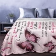 thumbnail image 5 of Granddaughter Gifts from Grandma, Granddaughter Gifts, Gifts for Granddaughter, Graduation Gifts for Granddaughter, Granddaughter Gifts for Birthday, Christmas, Granddaughter Blanket 60"x50", 5 of 6
