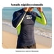 thumbnail image 2 of Abbraccia Traje de neopreno secado rápido para pareja, rash guard de manga larga, protección solar, set dividido, surf, natación, 2 of 6