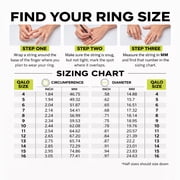 QALO Womens Rubber Silicone Ring - Black Bow Ring Size 09