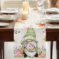 thumbnail image 3 of Table Runners 72 Inches Long Dress Scarves, Gnomes Easter Farmhouse Kitchen Table Runner, Coffee Tablerunners, Eucalyptus Spring Floral Eggs Rustic Vintage 16x72 Inch, 3 of 9