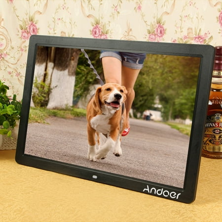 Andoer 17" LED Digital Photo Frame High Resolution 1440
