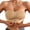 Khaki, variant on SRZYMJ Womens Wireless Bra Comfort Seamless Full Coverage Front Closure Wireless Bra for Everyday Wear with Soft Support and