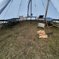 thumbnail image 3 of Tienda Tipi MCETO 5-8 Personas Cueva Blanca Pirámide Camping, 3 of 8
