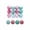 Multicolor, variant on Shatterproof Christmas Ornaments Painted Vintage Tree Hanging Baubles Decorative Gift Set Holiday Party White 12 Pack
