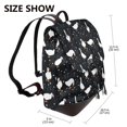 thumbnail image 2 of Fotbe Fashionable Goose Mochila Bolso con Estampado para Mujer, Mochila Antirrobo de Nylon Impermeable, Bolsa Ligera de Hombro, 2 of 4