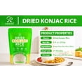 thumbnail image 5 of Soeos Dried Konjac Rice 250g (8.8oz) – Low Carb Shirataki Rice Alternative, Keto Friendly, & Plant-Based Vegan Rice for Stir-Fries, Soups, and Grain-Free Meal Prep, 5 of 5