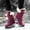 Red, variant on YOUSNH Men Waterproof Hiking Boot Shoes Cotton Short Shoes Men Shoes Black 8.5